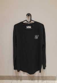 SikSilk longsleeve z aplikacją, koszulka z długim rękawem, L