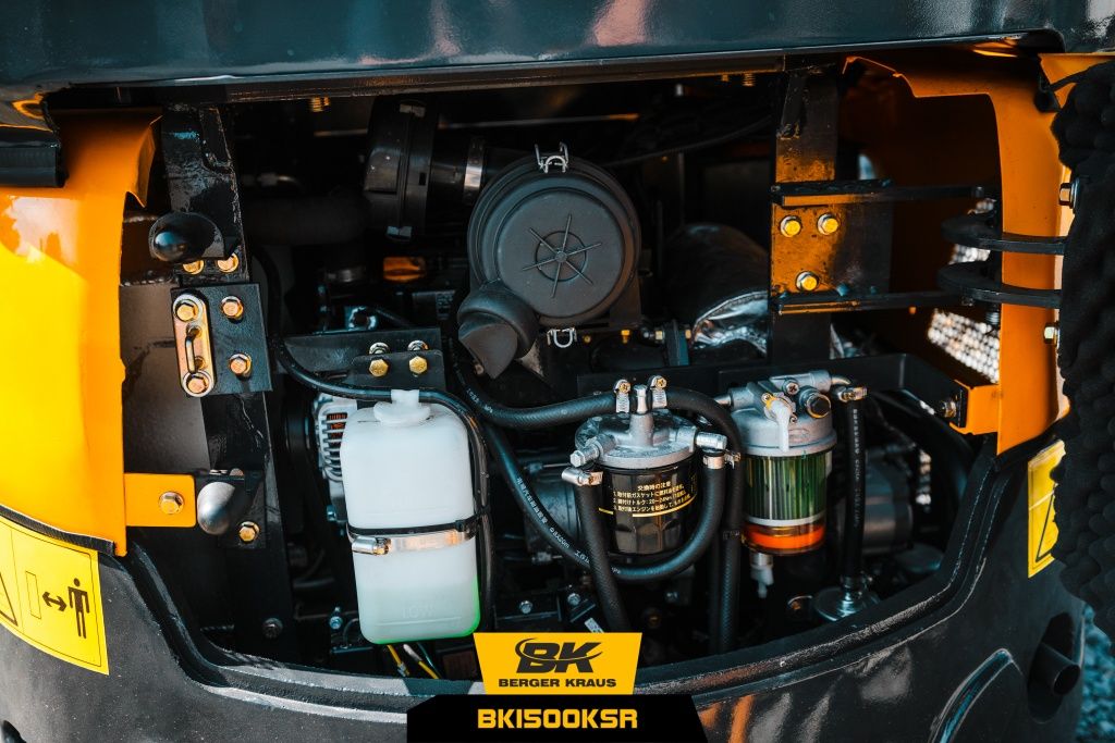 Mini Koparka Berger Kraus BK1500KSR z kabiną 1500kg YANMAR