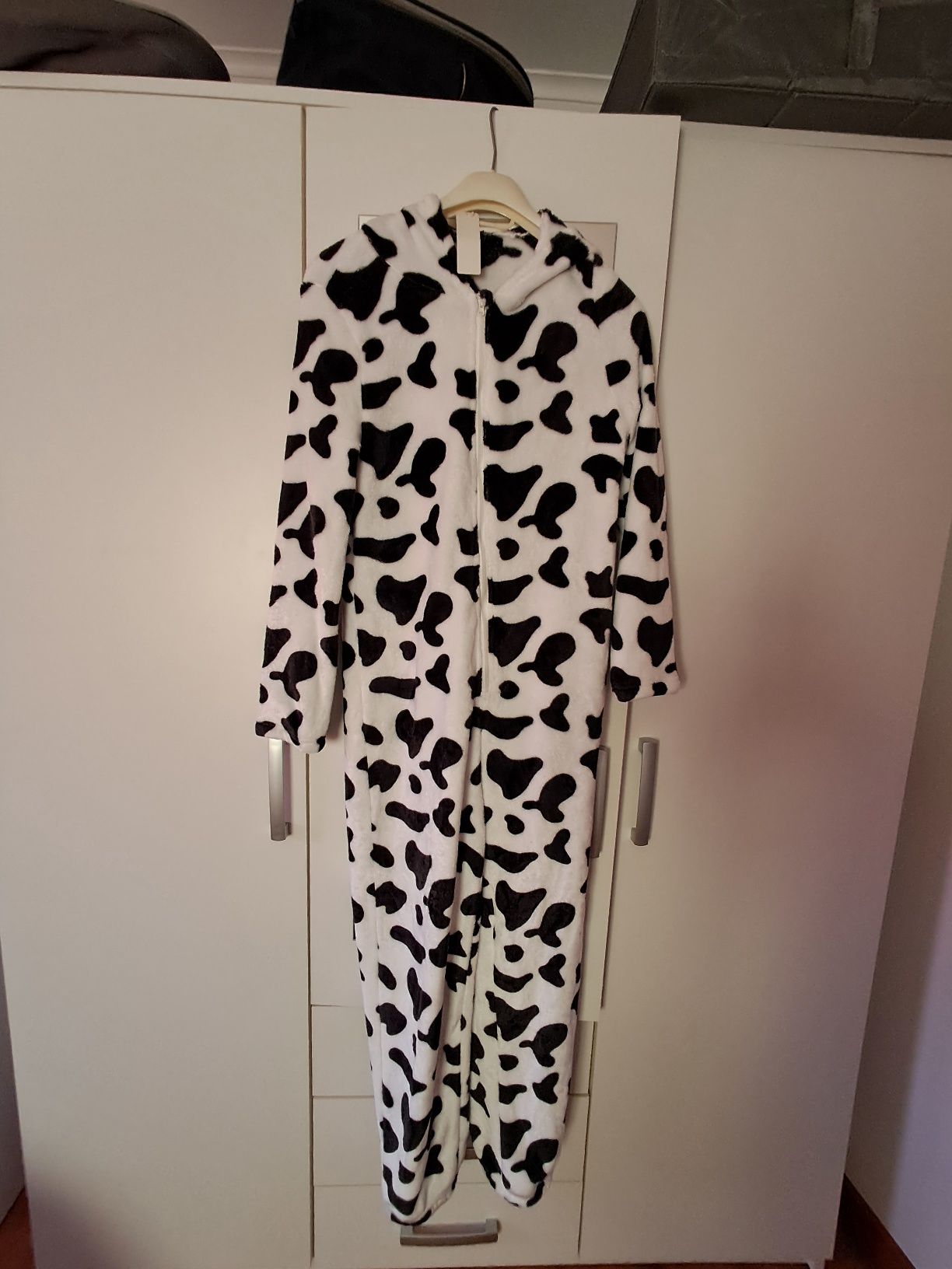 Macacão estampa de  "vaca"