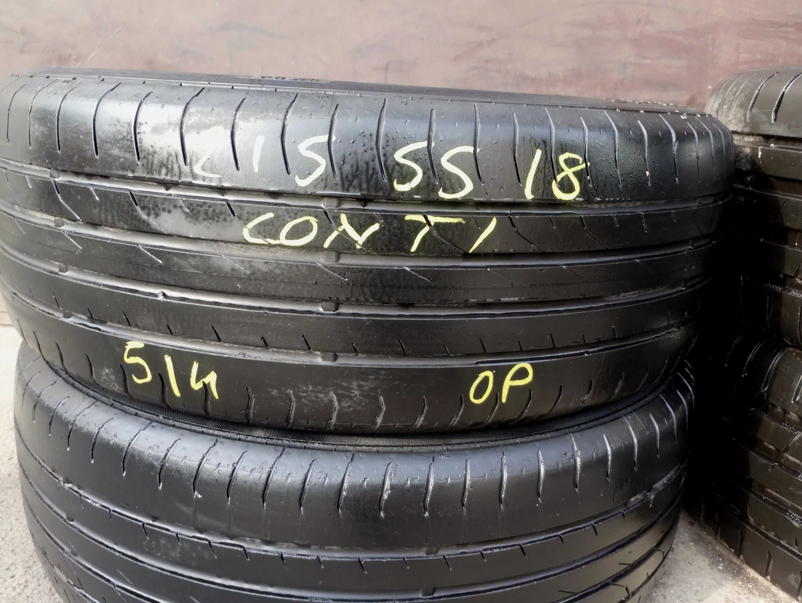 215/55R18 95H Opony Letnie Lato Continental ContiPremiumContact 2 5mm