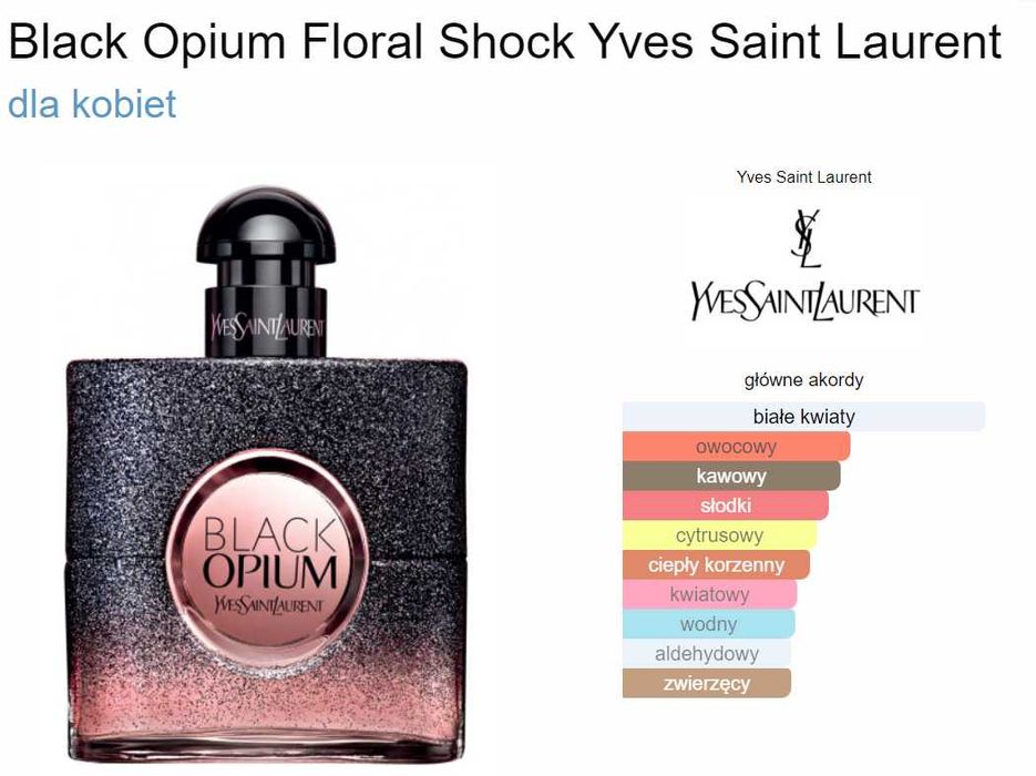 Black Opium Floral Shock Yves Saint Laurent - 90 mL