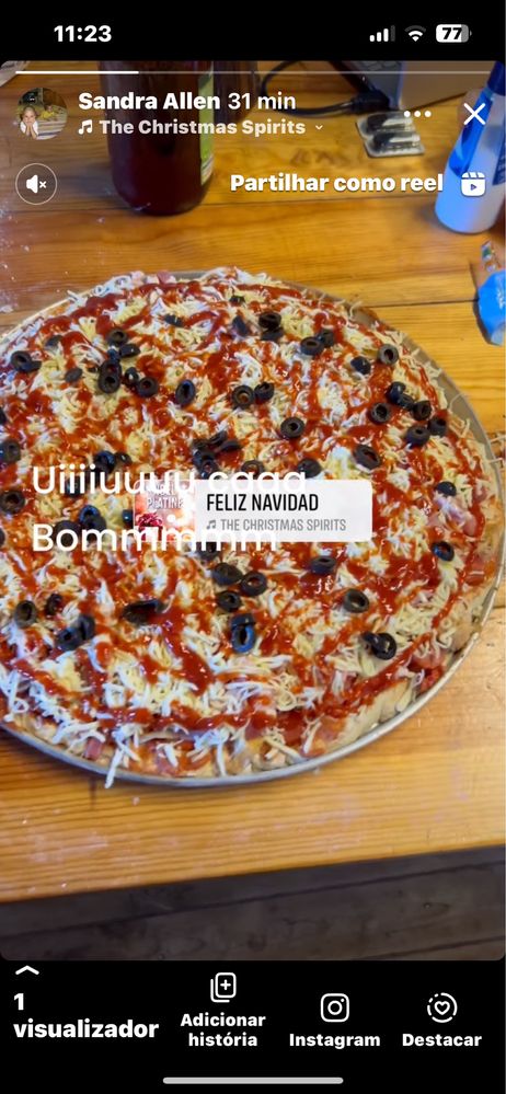 Venda de salgados e comida caseira