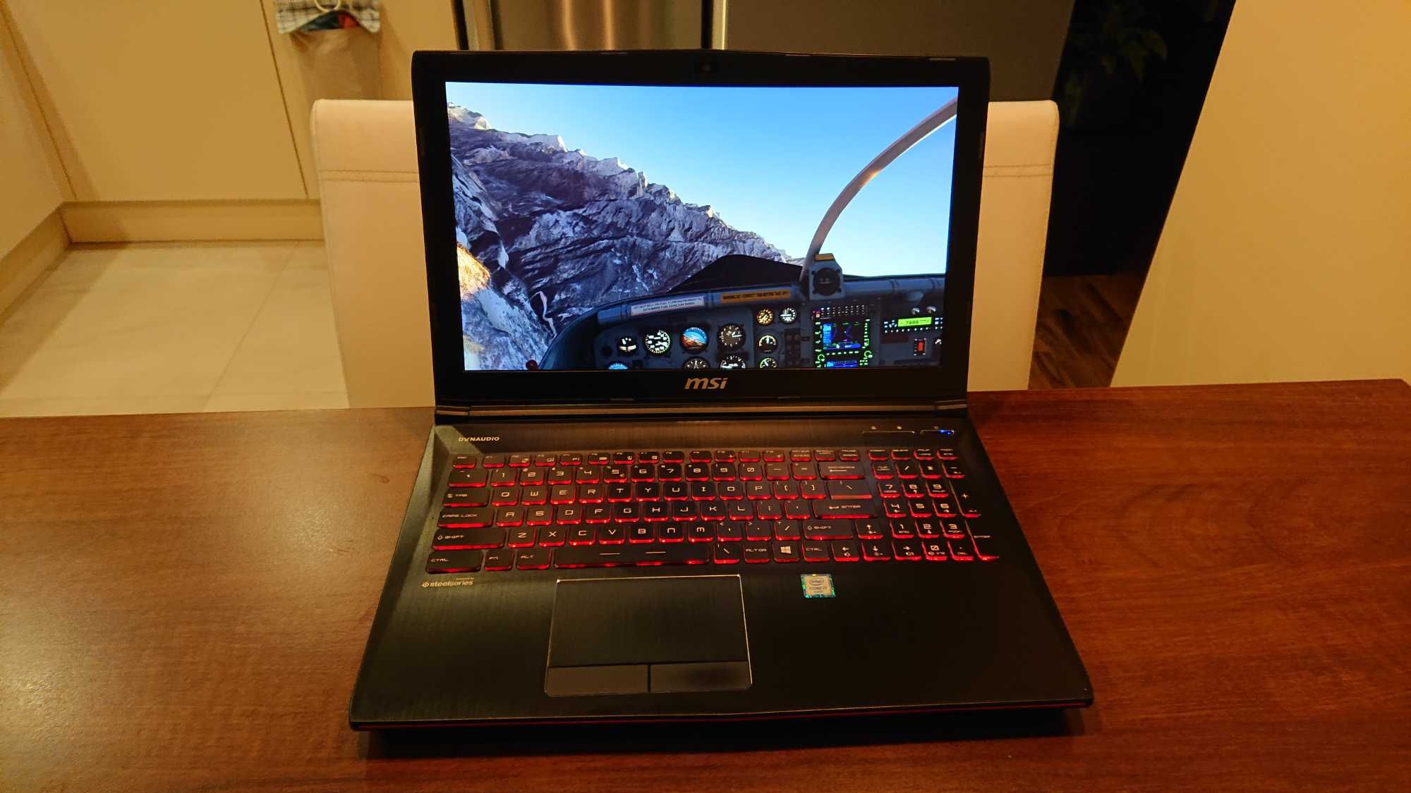 Laptop gamingowy | MSI GE62VR | i7-6700HQ / GTX1060 / 32GB RAM