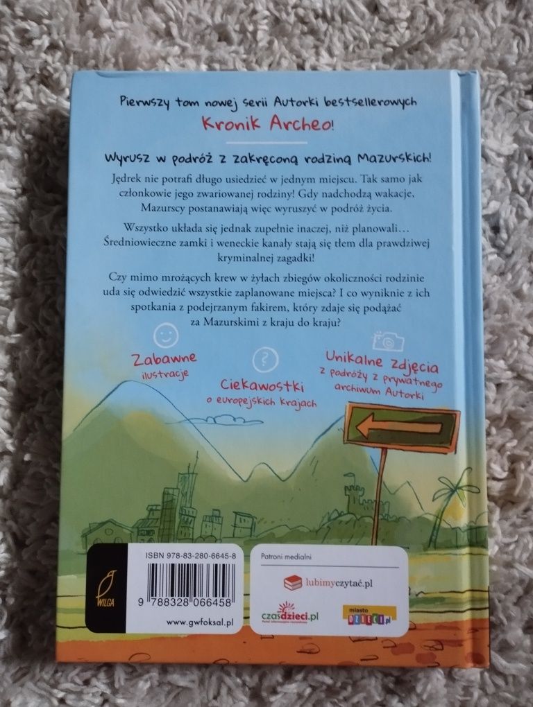 Książka Mazurscy w podrozy