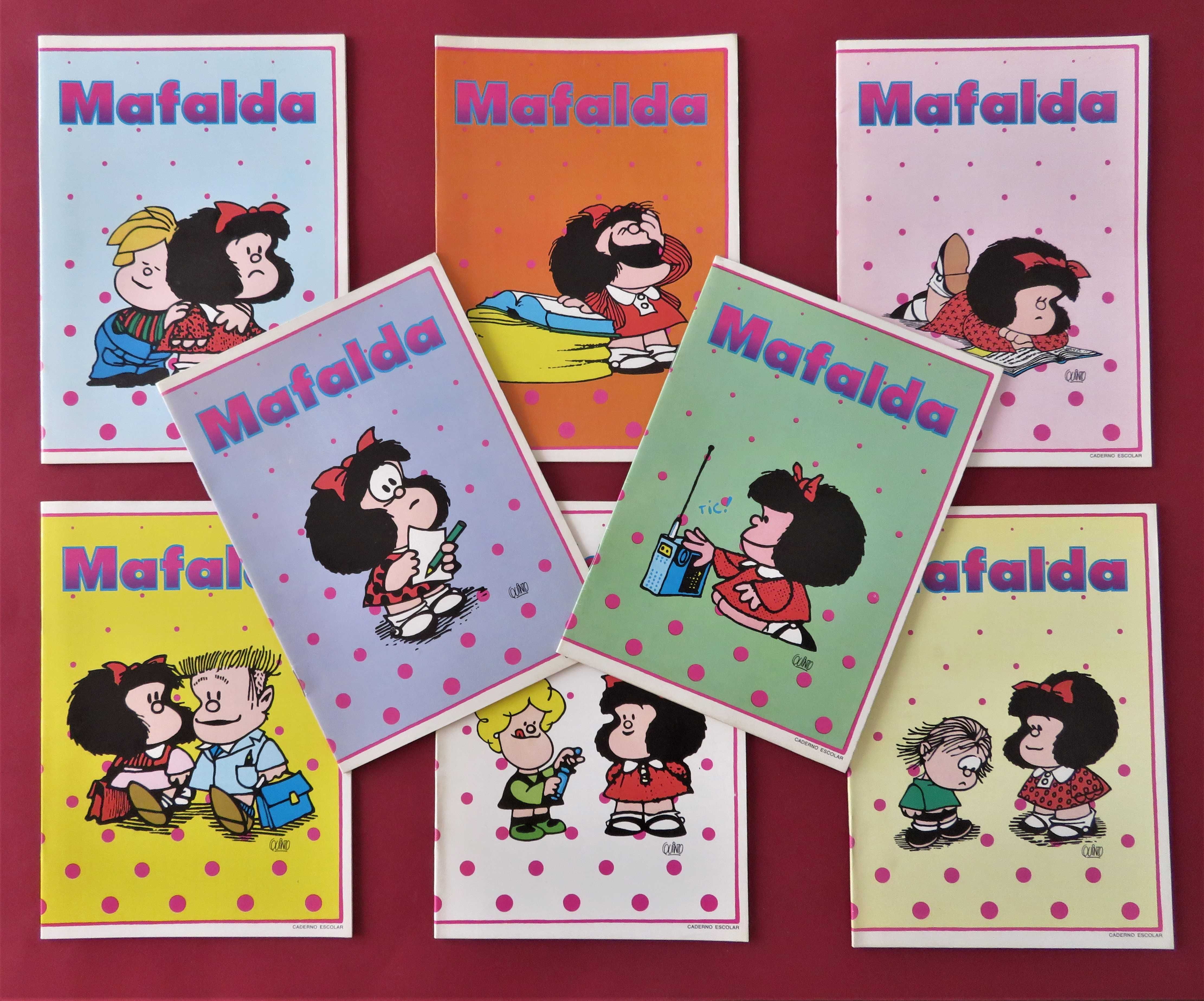 MAFALDA - Colecção de Cadernos / Raros