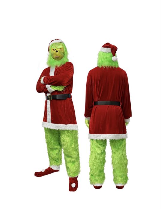 Карнавальний костюм Грінча (повний комплект)