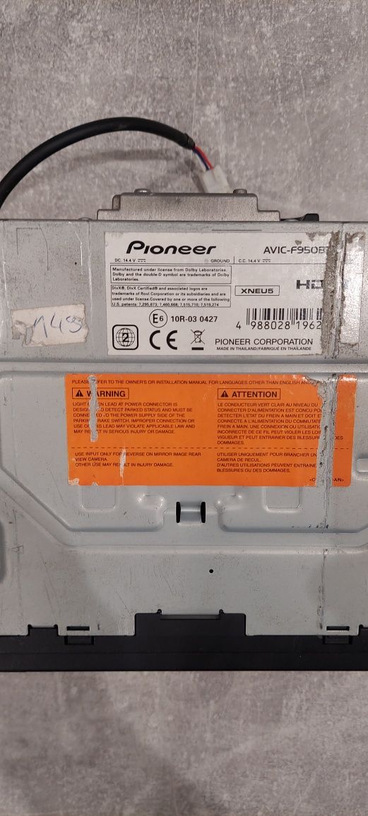 Radio Pioneer AVIC-F950BT