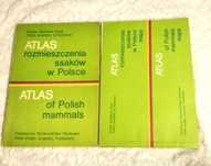 Zestaw 2 x  Atlas rozmieszczenia ssaków w Polsce Pucek Raczyński