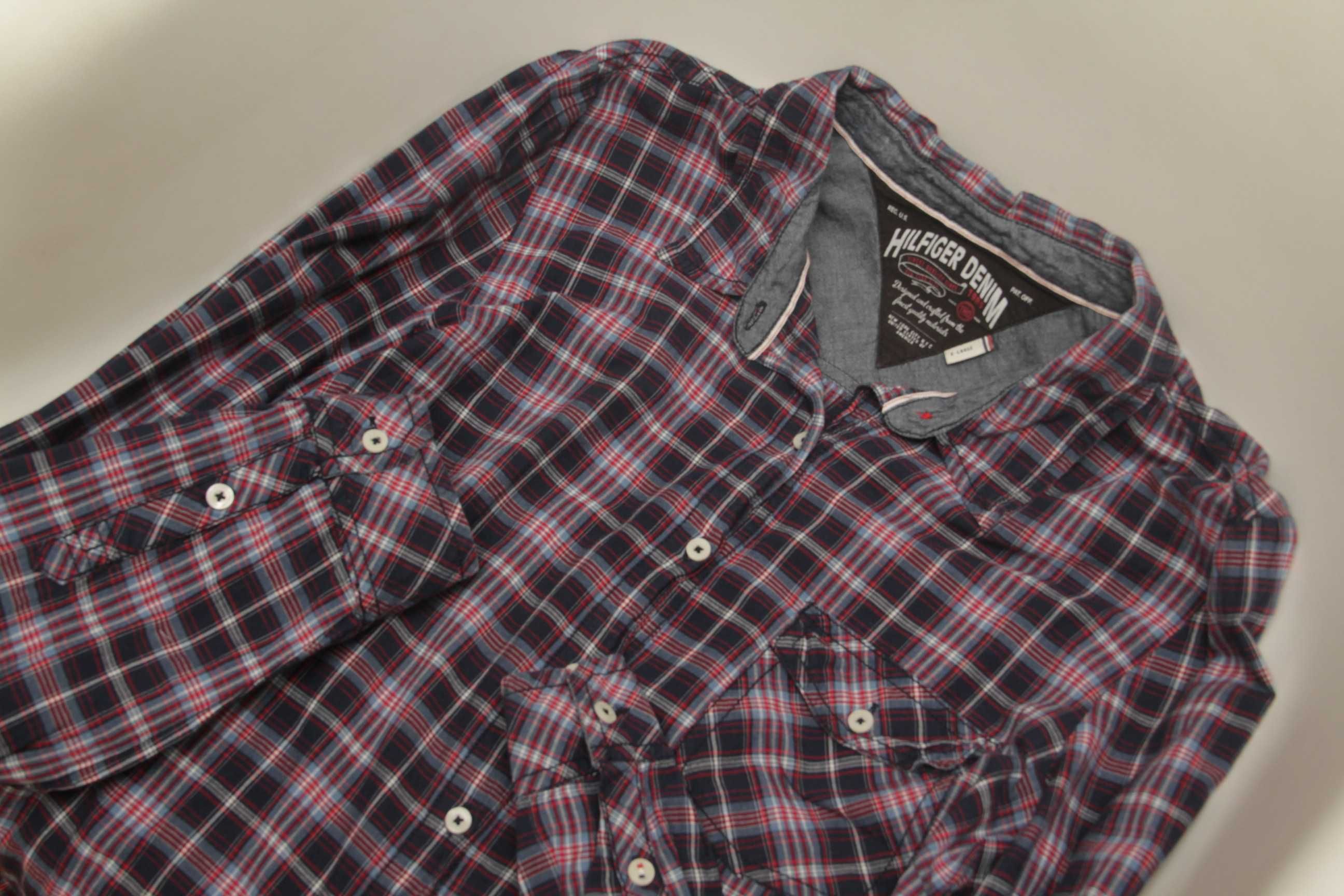 Tommy Hilfiger рр XL рубашка из хлопка
