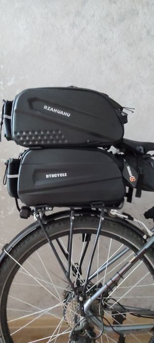 :Водонепроницаемая велосипедная сумка DTUCYCLE (жесткий корпус, на ба