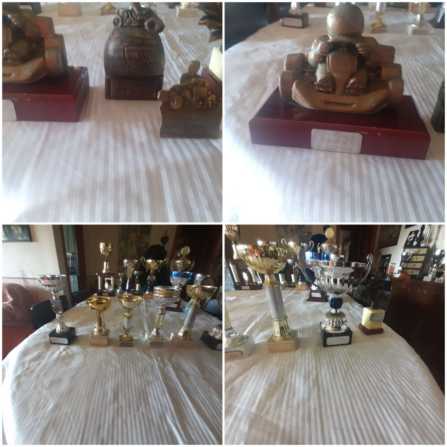 40 troféus de Karting