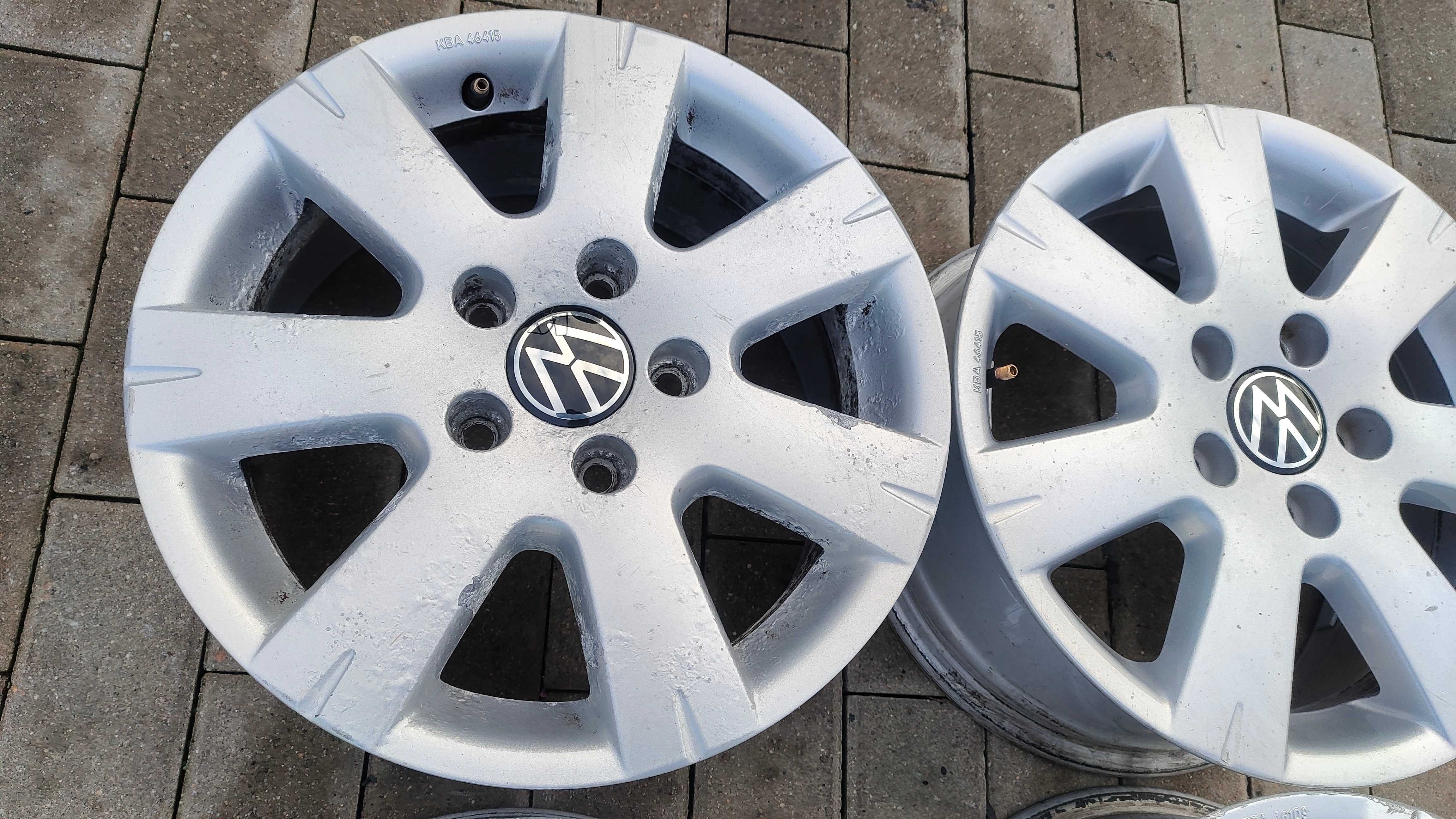 Oryginalne Felgi Aluminiowe BBS VW Touran Golf V 15 5x112 6,6jJ ET50