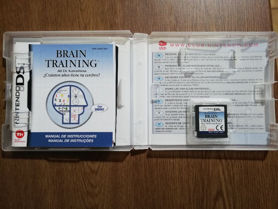Jogo Nintendo DS - Brain Training