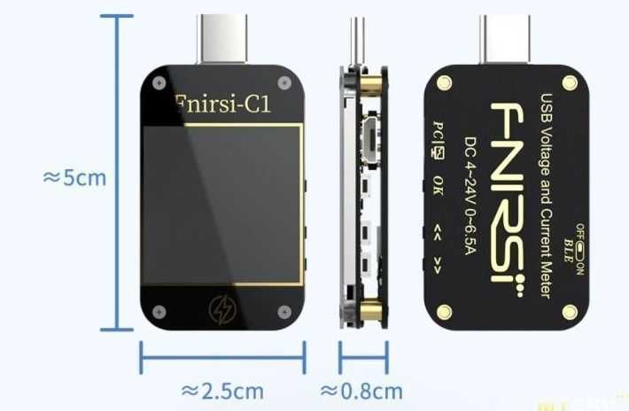 FNB58  FNB48 FNB38  FNIRSI -C1  USB  тестер тригер QC PD  FCP/SCP/ AFС