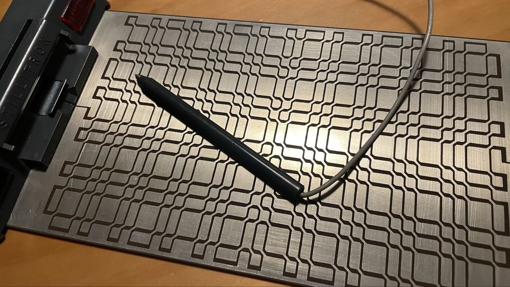 Placa Silltron mesa electronica digitalizadora vintage