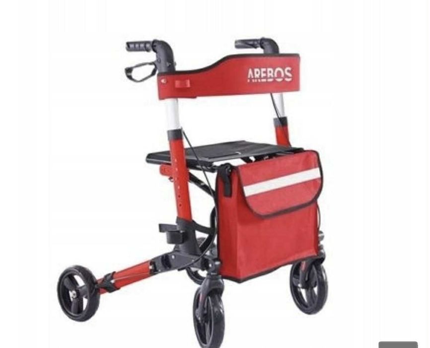 Arebos  aluminiowy składany lekki pomocnik do chodzenia Balkonik