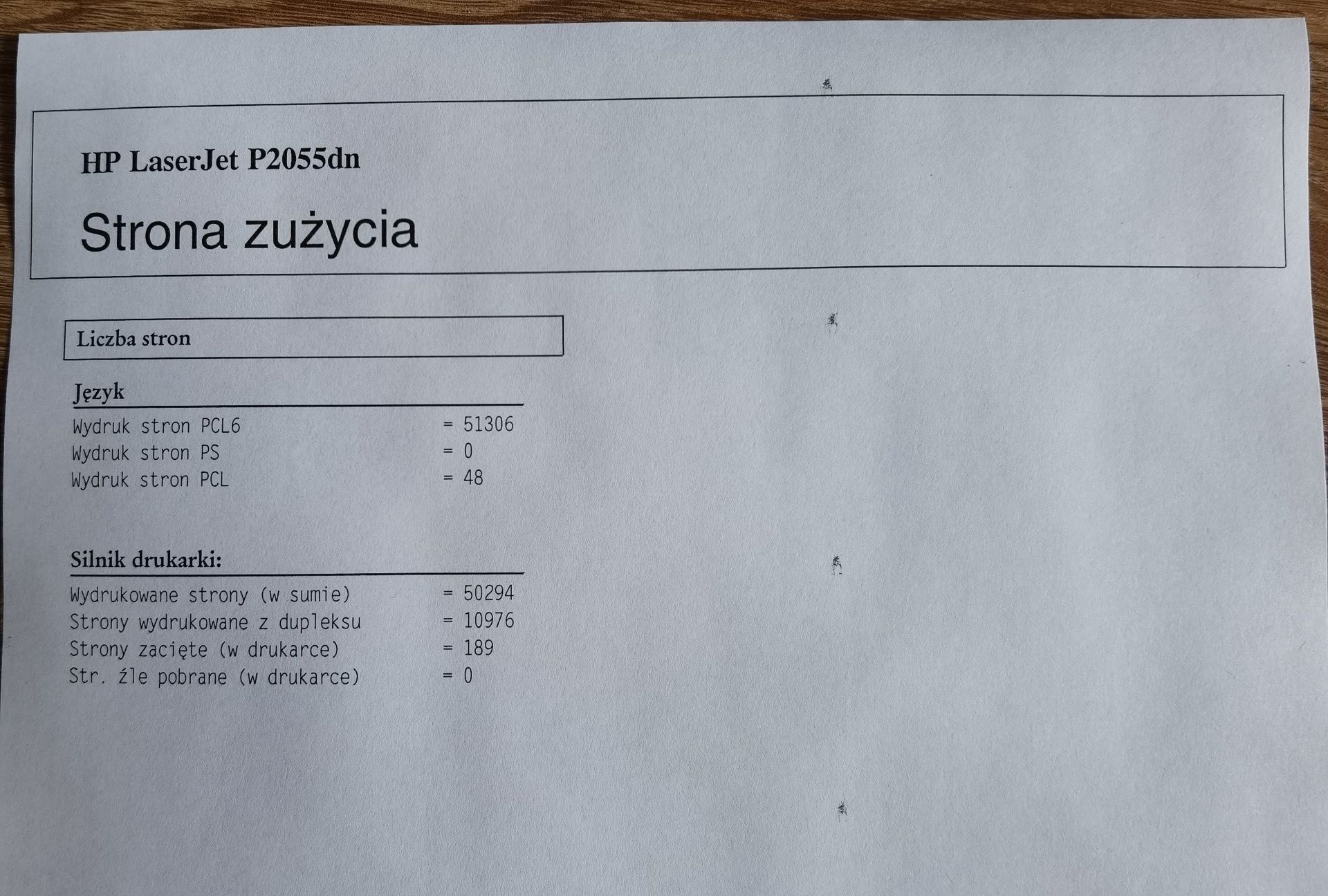 Świetna drukarka HP Laser, P2055dn, duplex, sieć