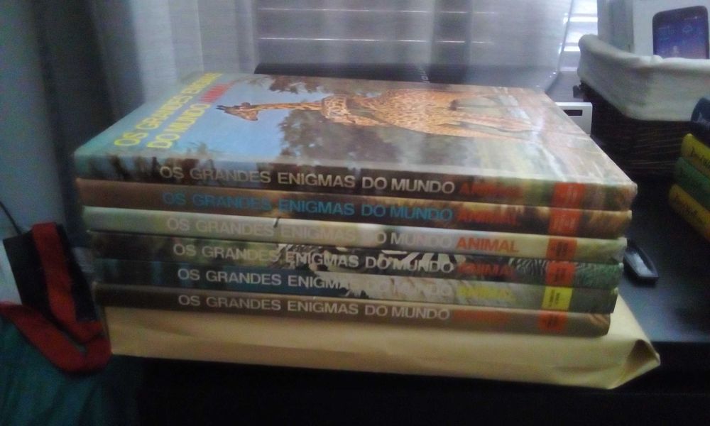 Livros Os Grandes Enigmas do Mundo Animal ( 6 Livros )