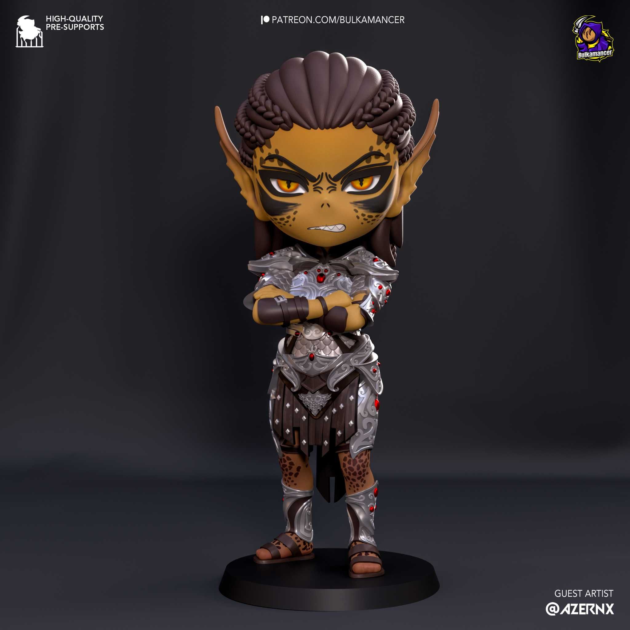 Mini Figurka Lae'zel z Baldur's Gate 3