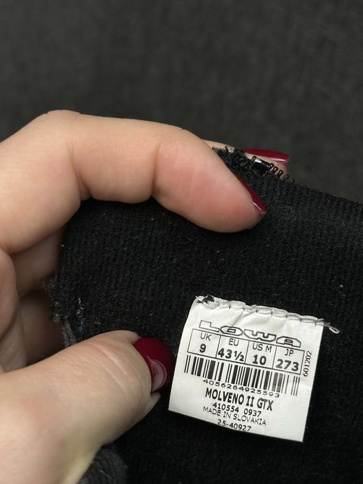 Оригінальні зимові черевики lowa molveno gtx