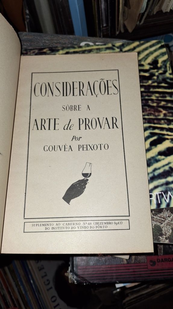 Considerações sobre arte provar vinho porto 1943