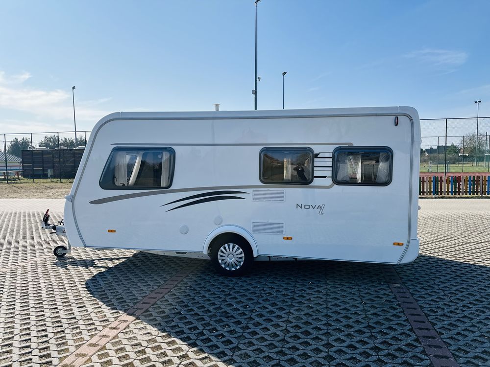 Wynajem przyczep kempingowych. Bilcamp. Hymer Eriba Nova Light