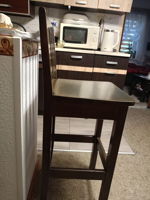 Krzesła barowe używane 4 szt.