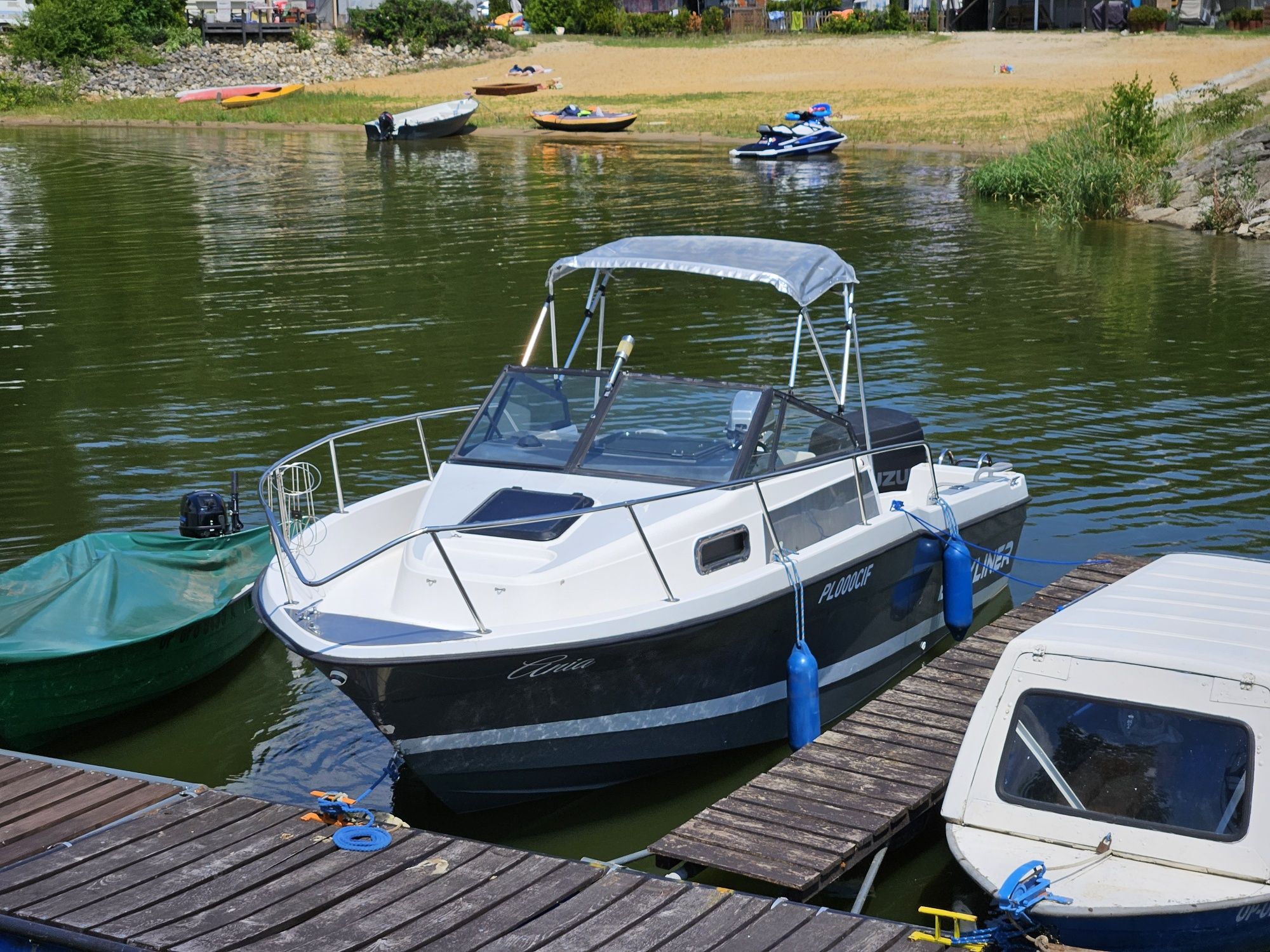 Bayliner Trophy Suzuki DT225 motorówka łódź kabinowa łódka jacht reja
