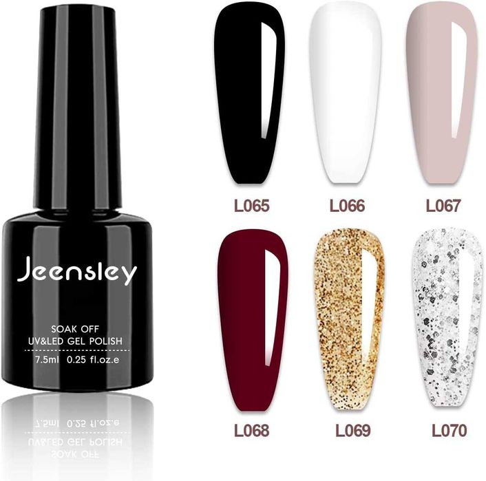 KIT unhas de gel completo com lâmpada de secagem LED UV 48 W
