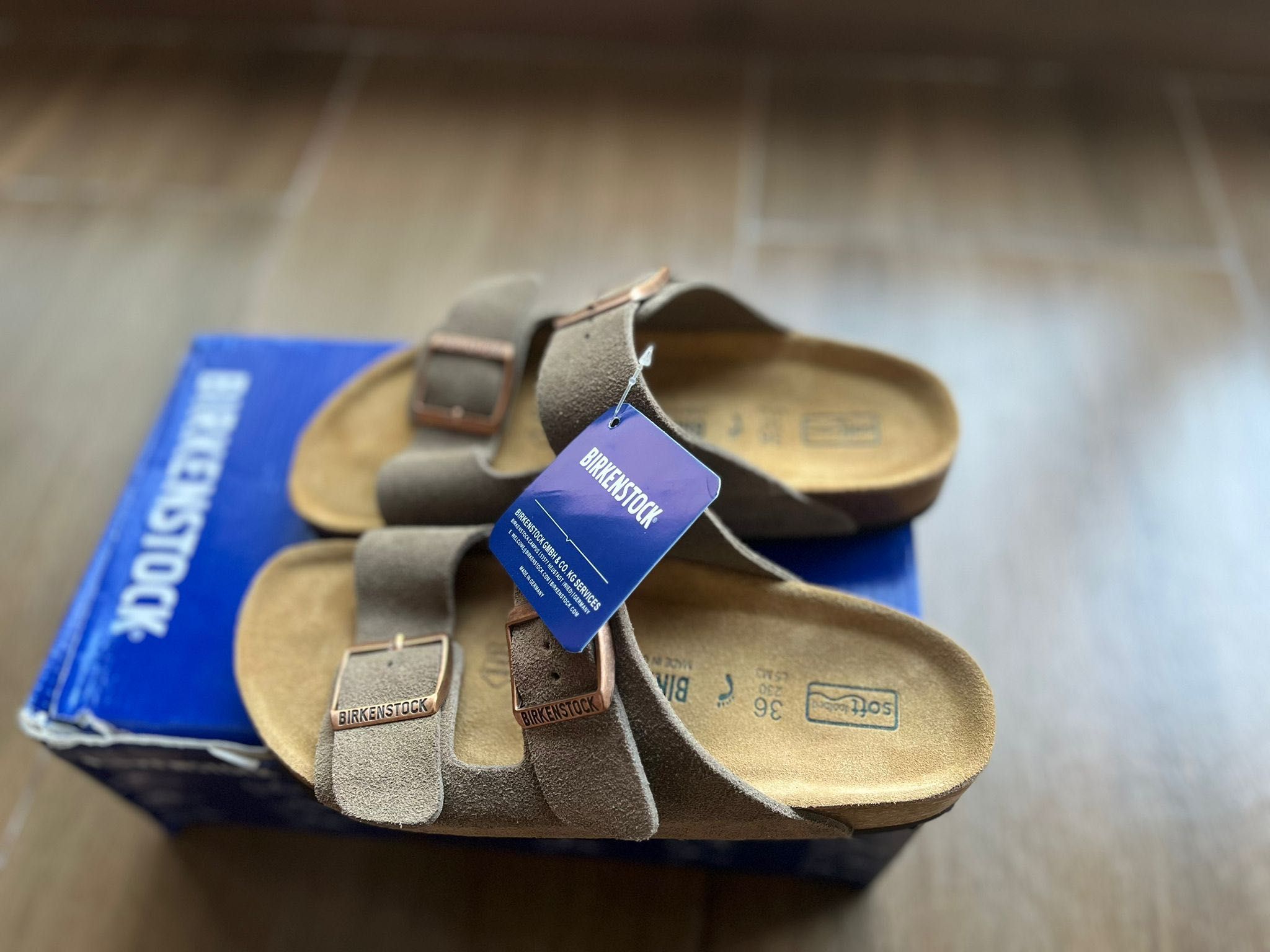 Sandálias Birkenstock - Novas