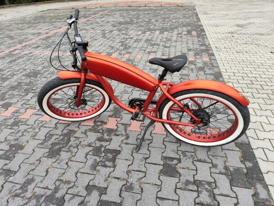 Fatbike rower elektryczny