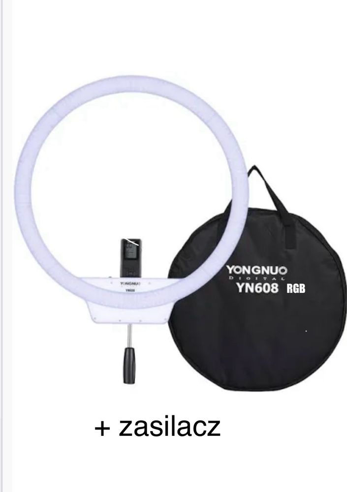Yongnuo YN 608 RGB ring lampa led