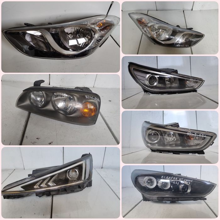 Фара Hyundai Elantra | оригінал Хюндай Элантра лед галоген ксенон led