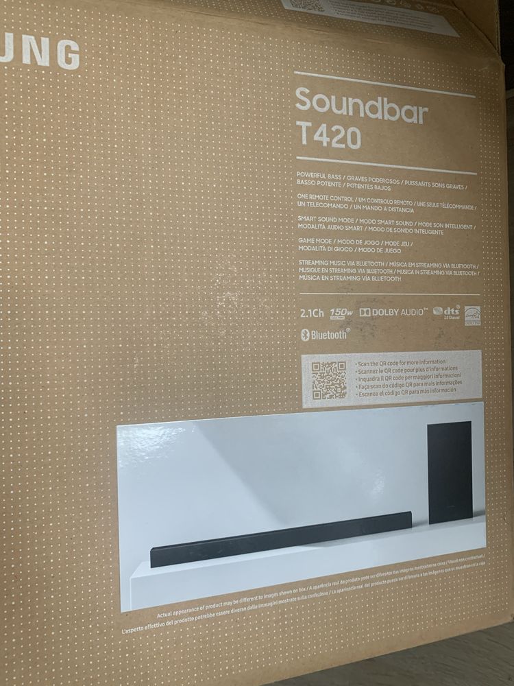 Soundbar Samsung HW-T420 150W czarny