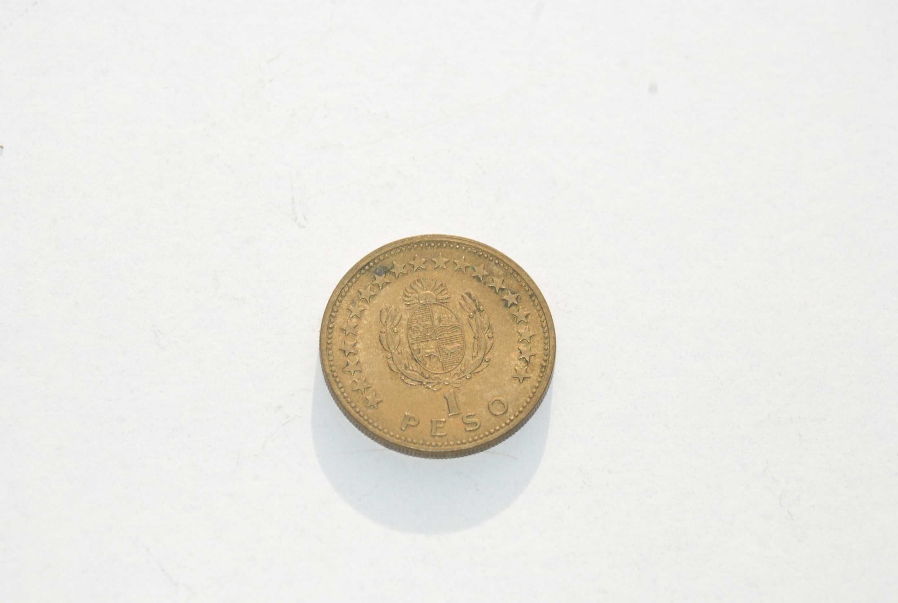 Stara moneta 1 peso Urugwaj 1965 unikat antyk kolekcjonerski
