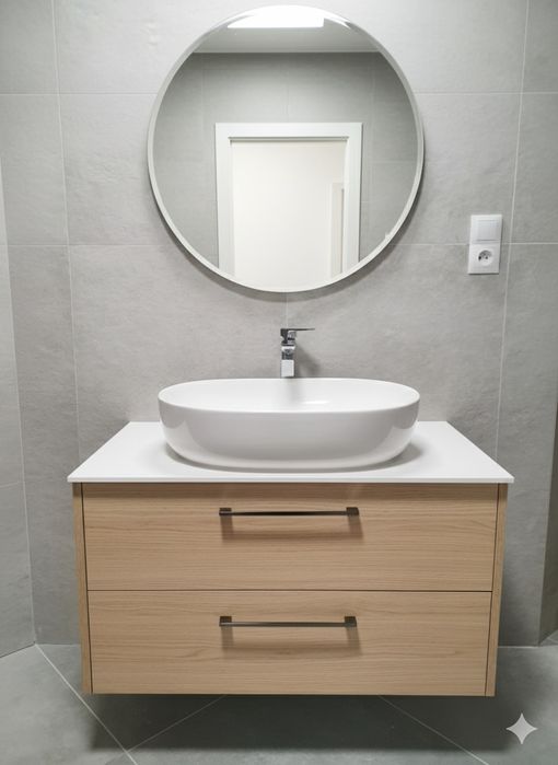 Blaty łazienkowe Corian
