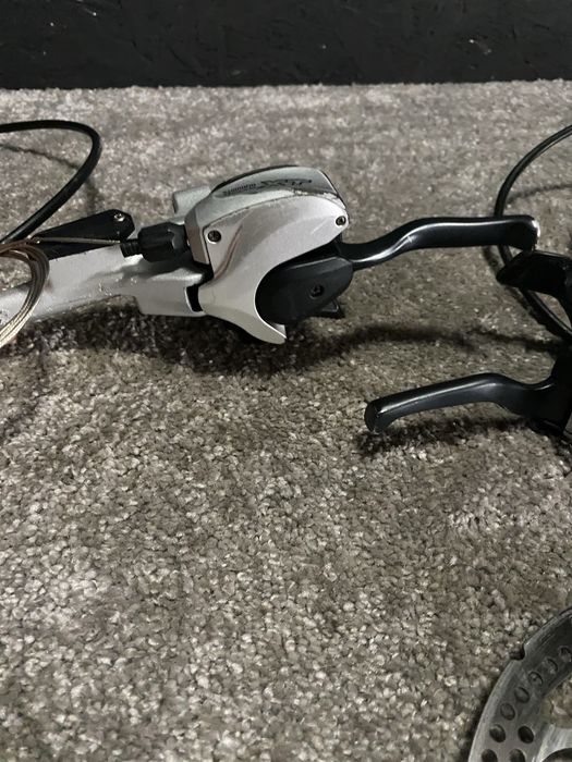 Klamkomanetki Shimano XT M765 Dual Control 3x9 hydrauliczne