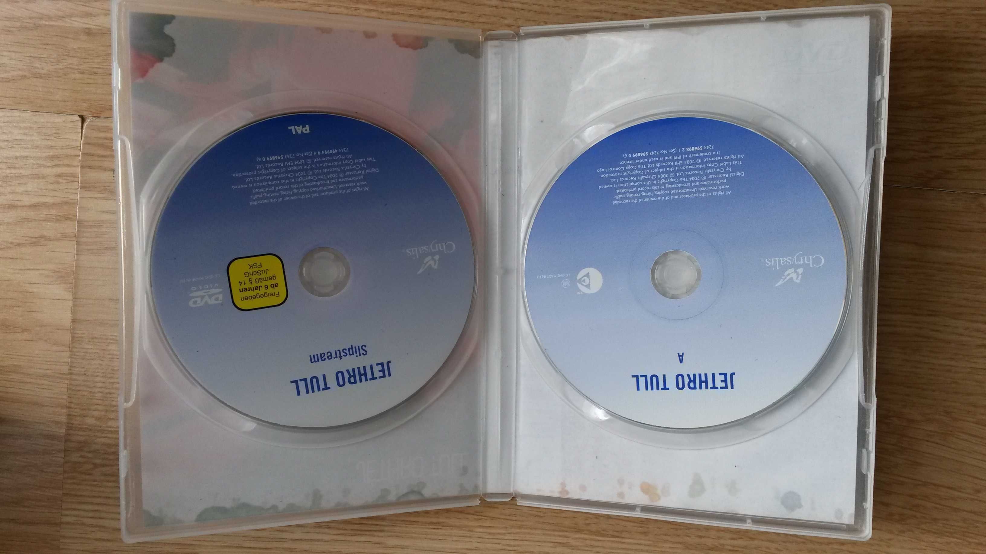 Płyta zestaw DVD Jethro Tull Audio CD A Sleapstream