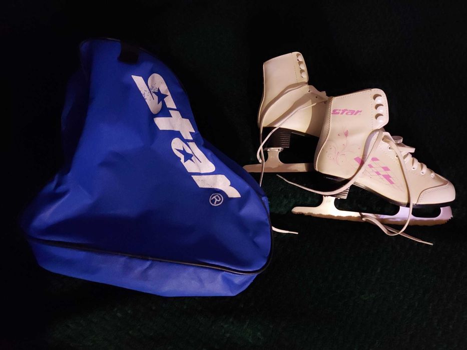 Łyżwy figurówki dla dziewczynki