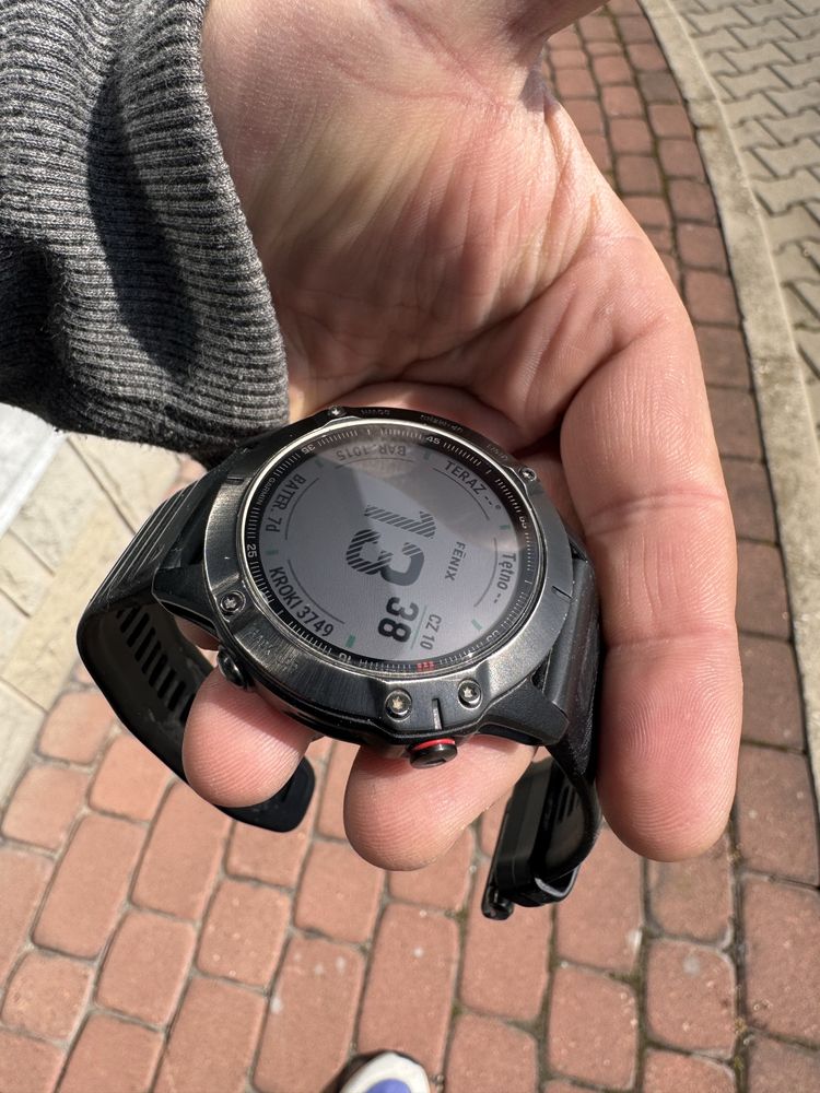Zegarek Garmin Fenix 6 pro super stan