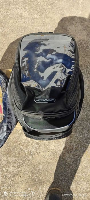 Saco, capa e suporte de saco depósito original Yamaha, para FJR 1300