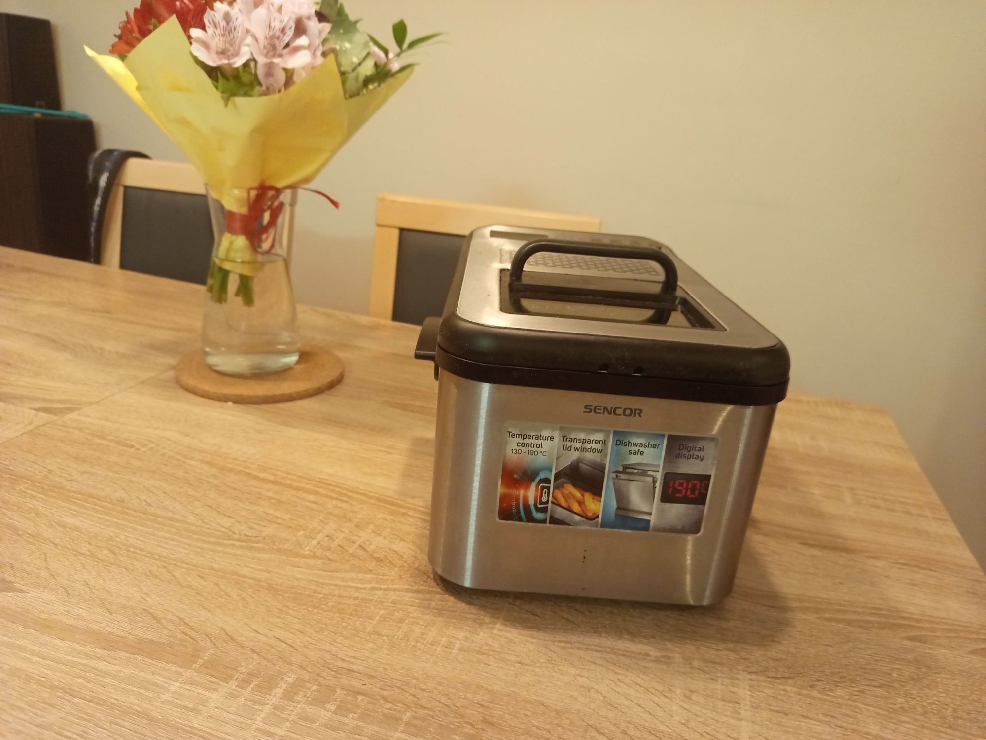 Frytkownica SENCOR SFR 8200SS 3,2L – Timer,