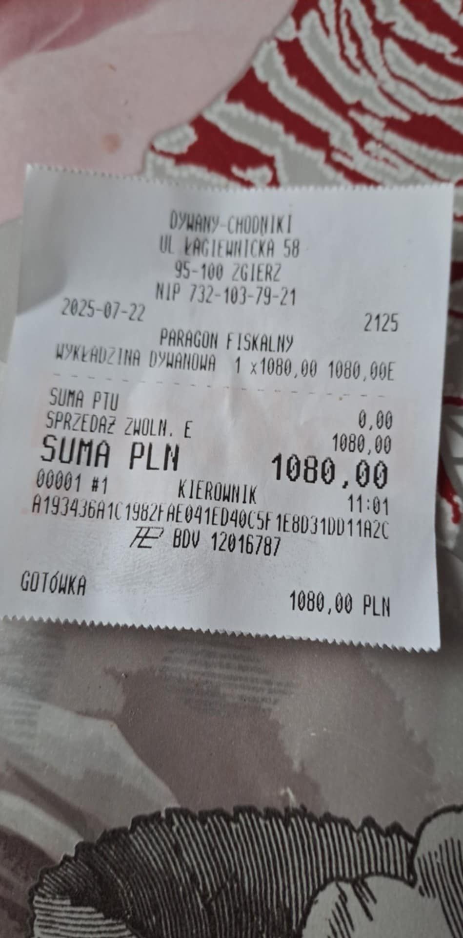 Wykładzina 4m na 6m