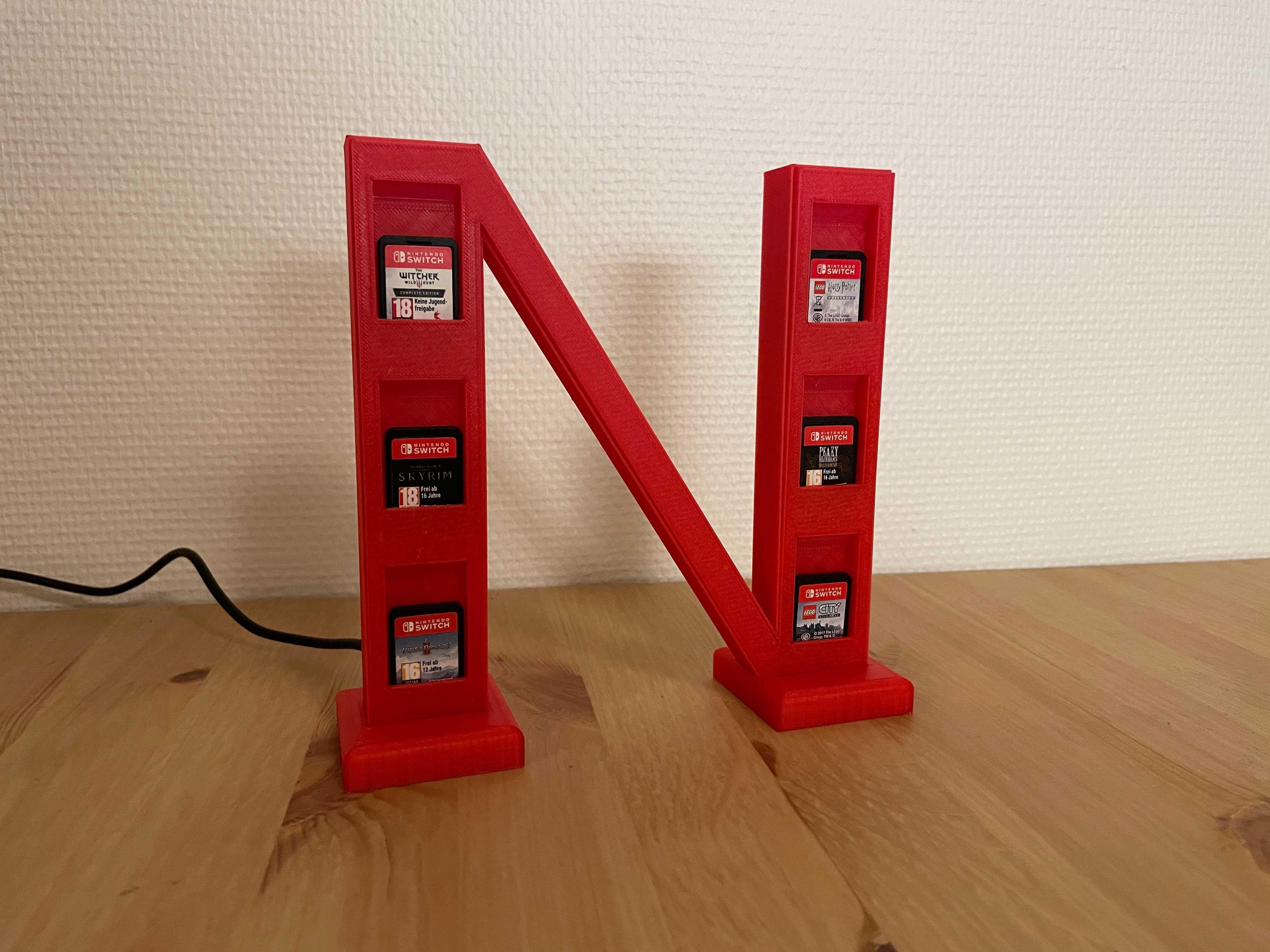Stojak LED na gry Nintendo Switch