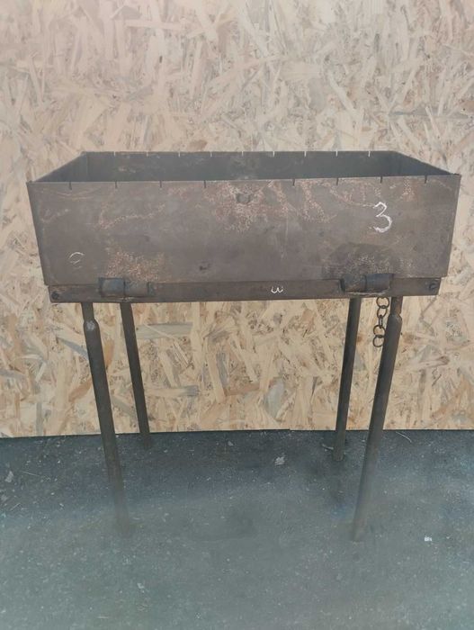 Мангал посилений розкладний. Піч Ракета