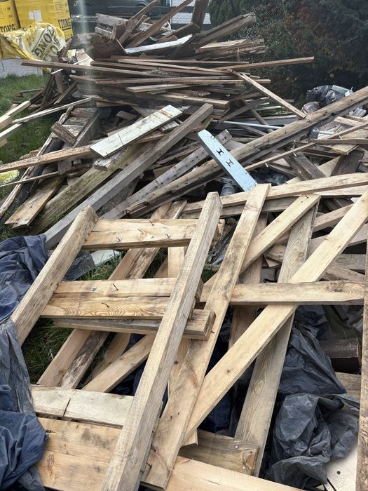 Oddam 5m3 drzewa opalowego do pociecia i zlom z calej kotlowni