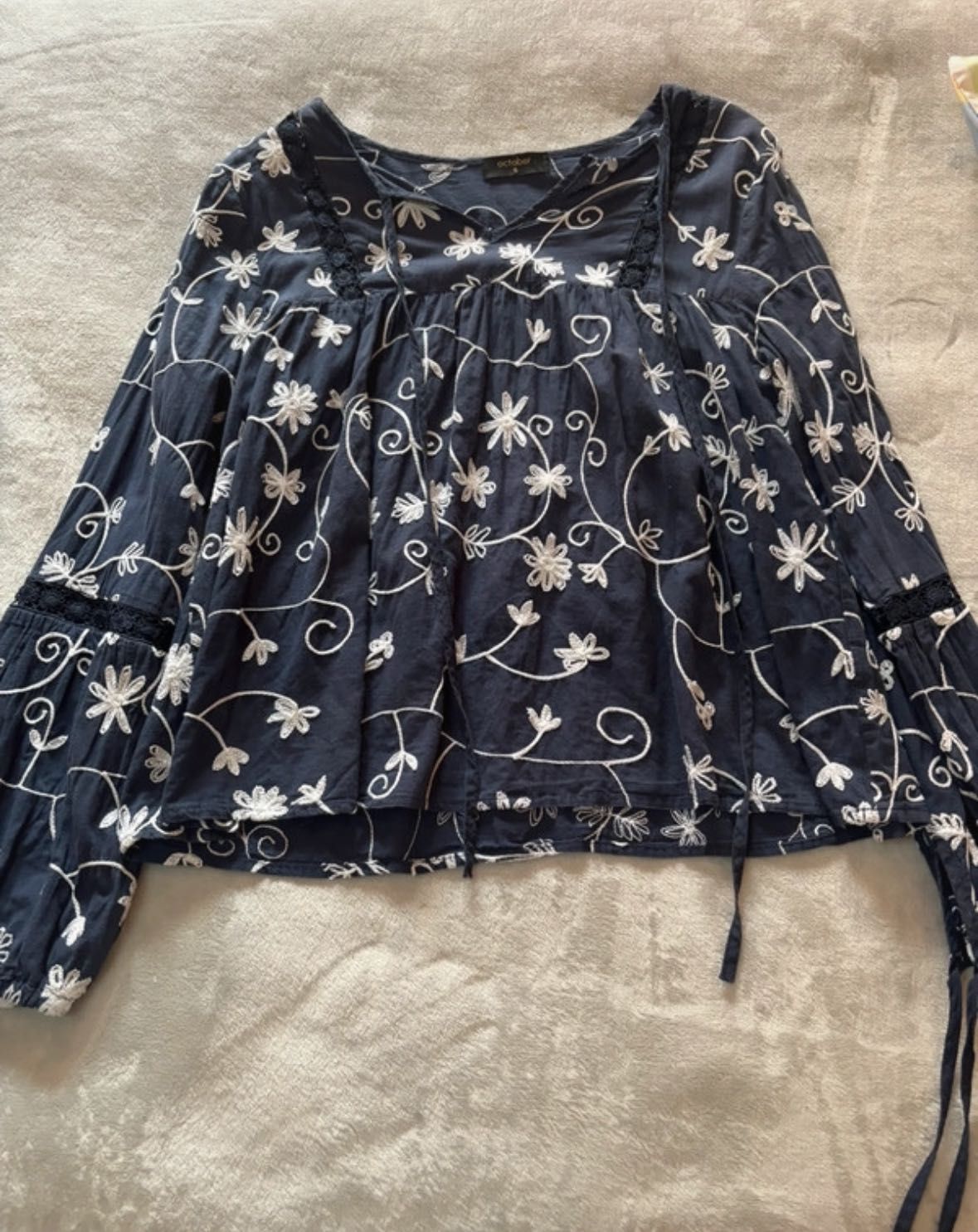 Túnica Bordada Boho
