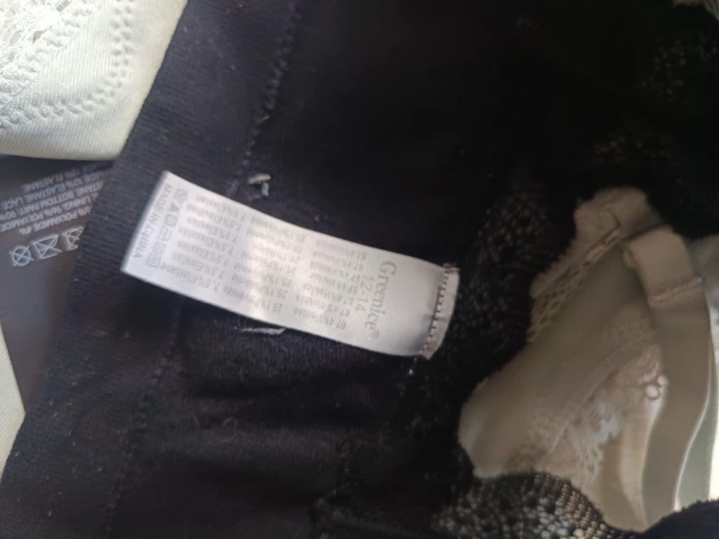 3 szt staników mlodzieżowych, H&M,/ Greenice,r.S