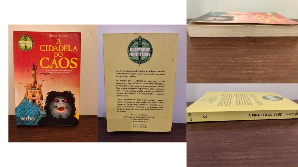 Livros coleção Aventuras Fantásticas
