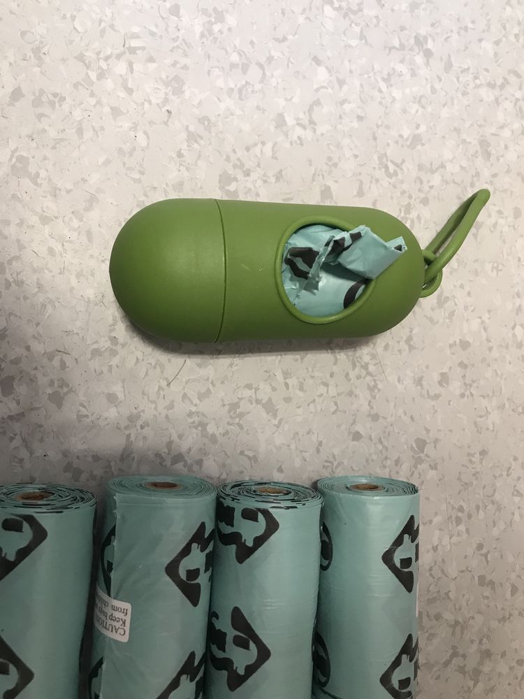 Etui i woreczki na odchody etui - 8 rolek - 120 sztuk